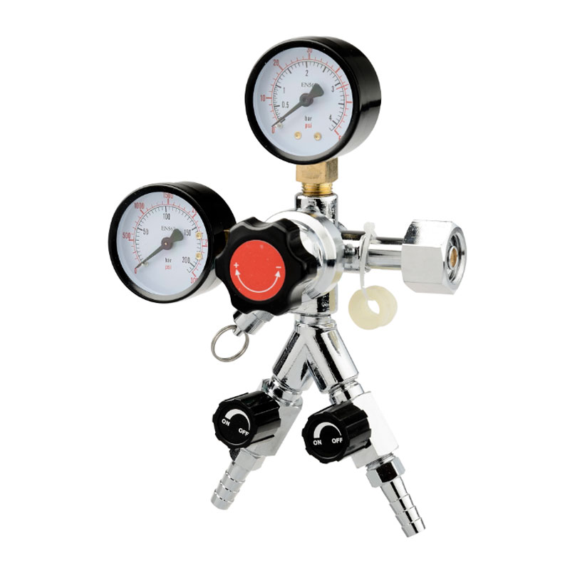 TR-68-2 Bira ve İçecekler için Yüksek Basınç CO2 Basınç Düşürücü Vana